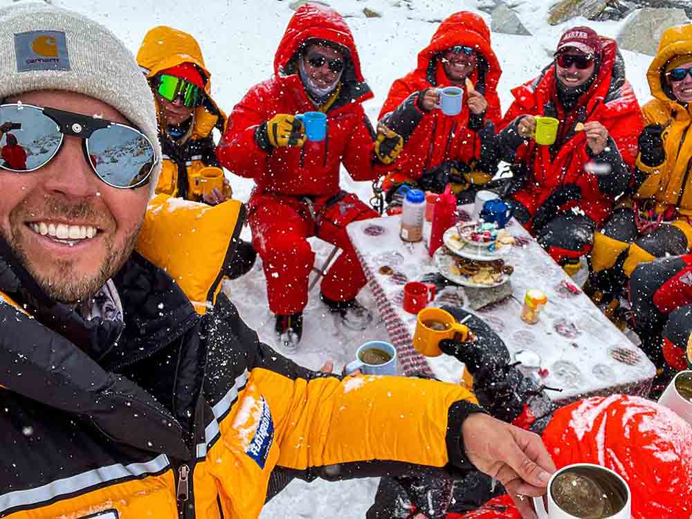 Tomando Té en el Everest