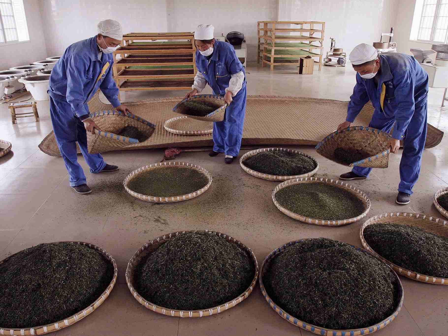 China, principal productor de té, pero débil en marcas